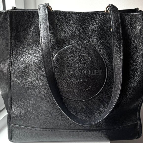 Dempsey Tote 22 With Coach Patch Excellent - Picture 2 of 6